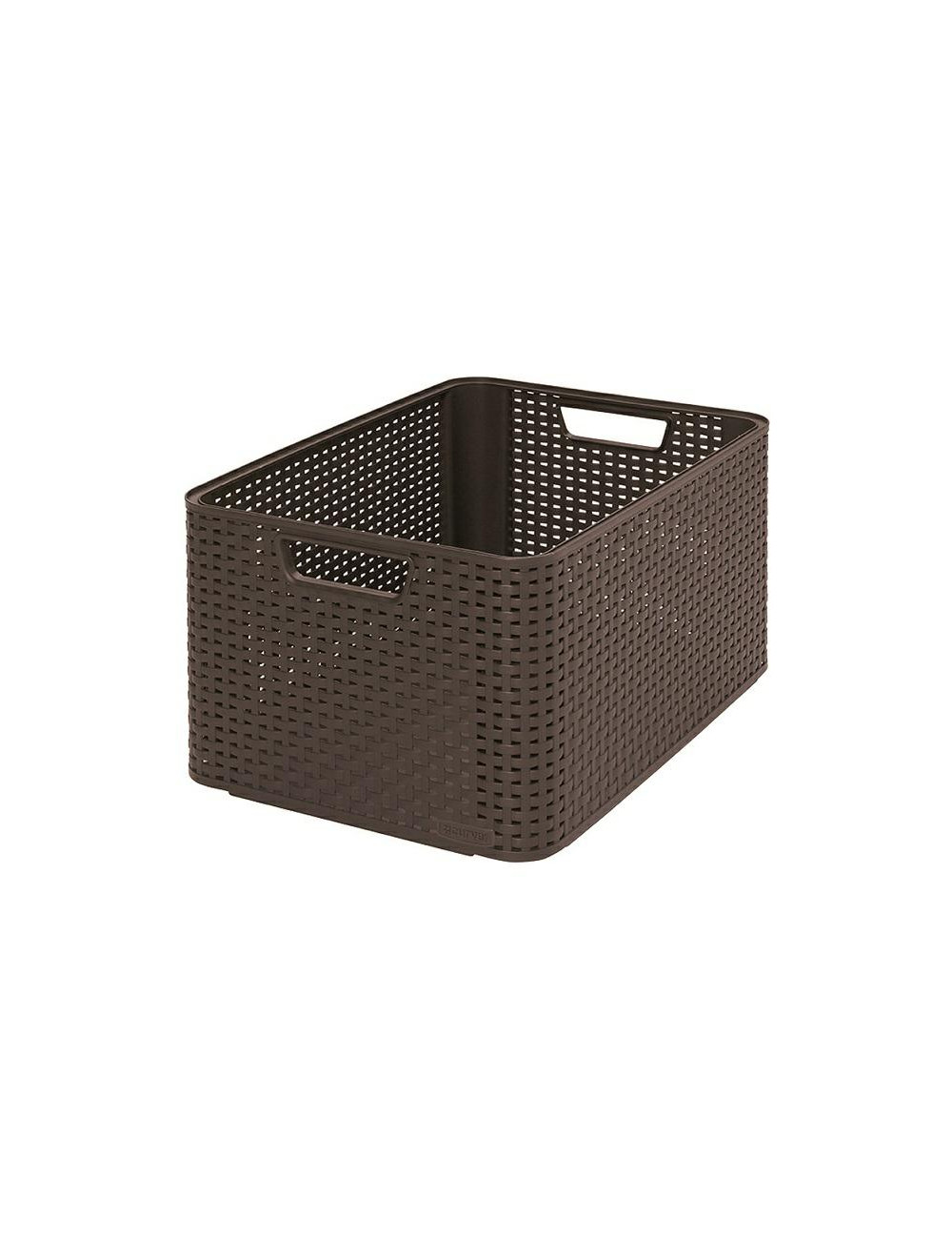 CURVER KOSZYK L 30L CIEMNY BRĄZ