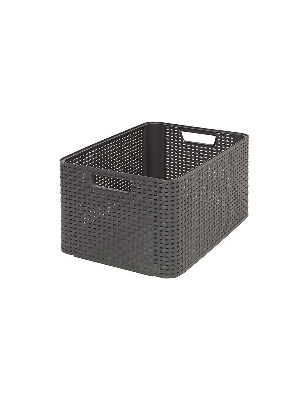 CURVER KOSZYK L 30L CIEMNY SZARY