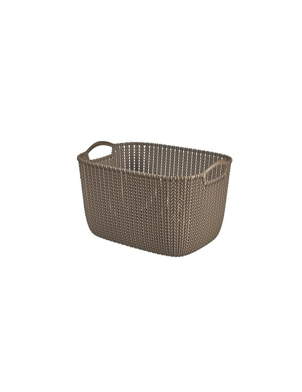 CURVER KOSZYK PROSTOKĄTNY L 19L BRĄZOWOSZARY