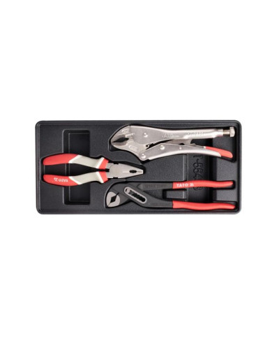 YATO SZCZYPCE KOMPLET 3 elem. WKŁAD DO SZAFKI YT-55463