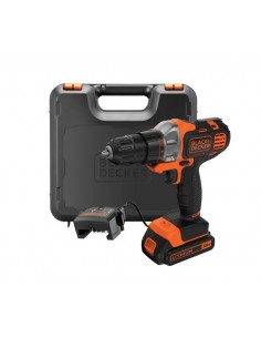 BLACK+DECKER NARZĘDZIE WIELOFUNKCYJNE MULTIEVO MT218K ZESTAW STARTOWY Z GŁOWICĄ WKRĘTARSKĄ WALIZKA