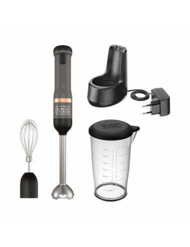 BLACK + DECKER BLENDER 7,2V 2w1 GREY BCKM1012KG
