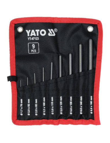 YATO WYBIJAKI MOSIĘŻNE RÓWNOLEGŁE ZESTAW 8szt.