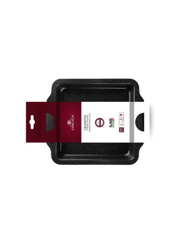 GERLACH FORMA STALOWA GRANITEX KWADRATOWA 23cm