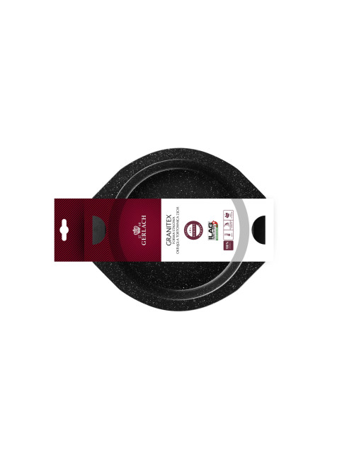 GERLACH FORMA STALOWA GRANITEX OKRĄGŁA TORTOWNICA 23cm