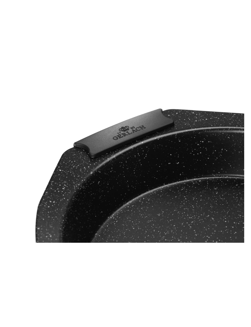 GERLACH FORMA STALOWA GRANITEX OKRĄGŁA TORTOWNICA 23cm