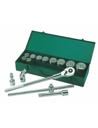 SATA ZESTAW KLUCZY 15el 3/4"