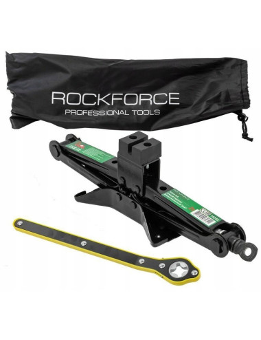 ROCKFORCE PODNOŚNIK TRAPEZOWY 2000kg + KLUCZ GRZECHOTKA