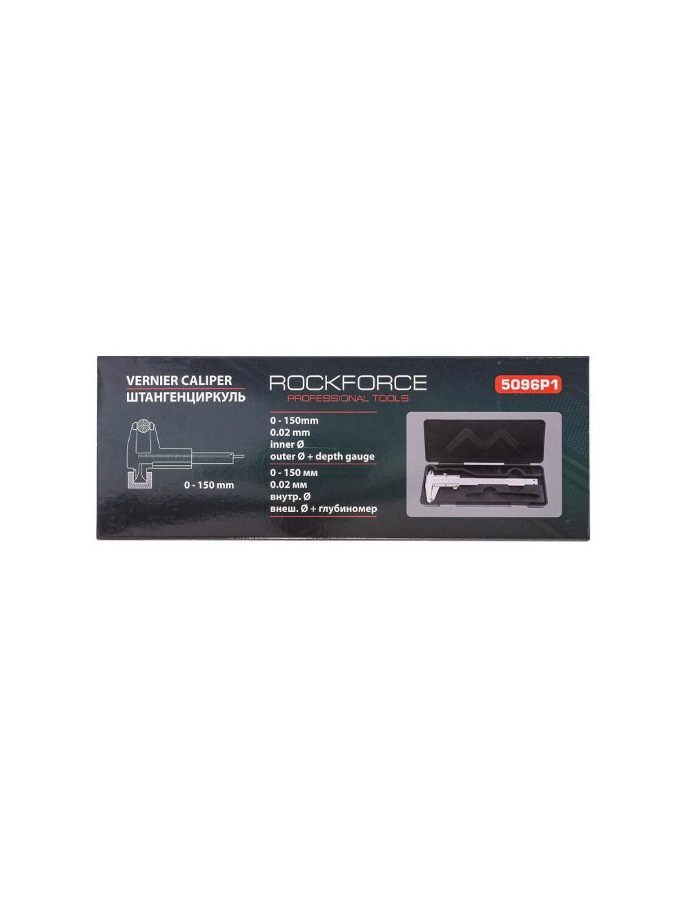 ROCKFORCE SUWMIARKA ANALOGOWA METALOWA 0-150mm