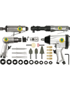 VOREL ZESTAW NARZĘDZI PNEUMATYCZNYCH 33 elem.