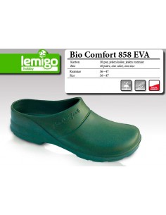 BUTY KLAPEK BIO COMFORT ROZMIAR 39, ZIELONY  858