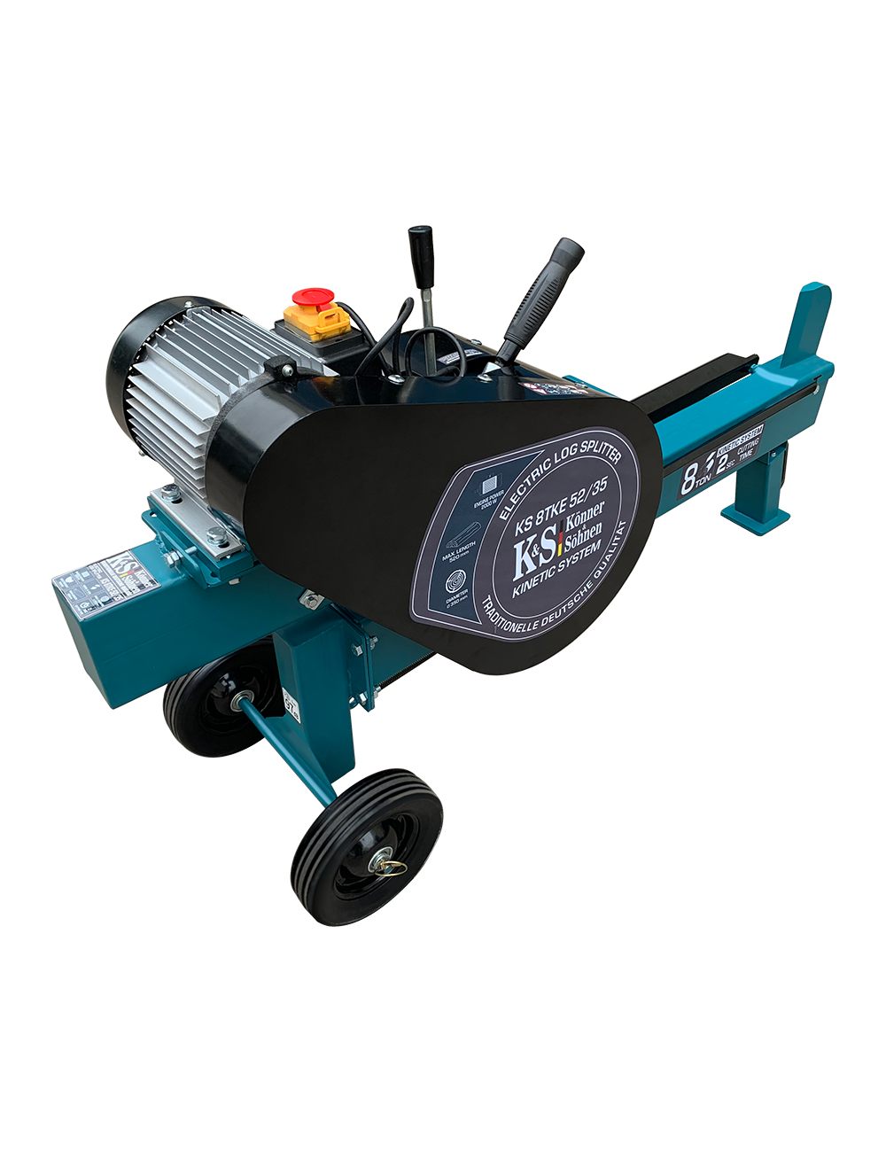 KONNER &amp; SOHNEN KINETYCZNA ŁUPARKA DO DREWNA KS 8TKE 52 35 + KRATKA OCHRONNA KS 8T-PC