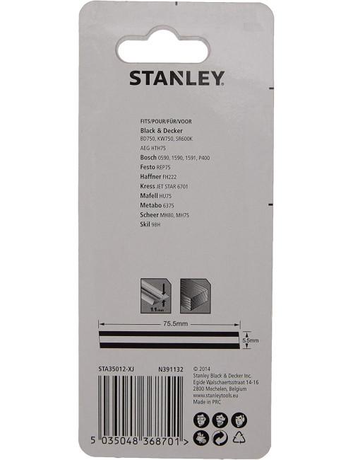 STANLEY OSTRZA DO STRUGA 5,5x75.5x1.1mm
