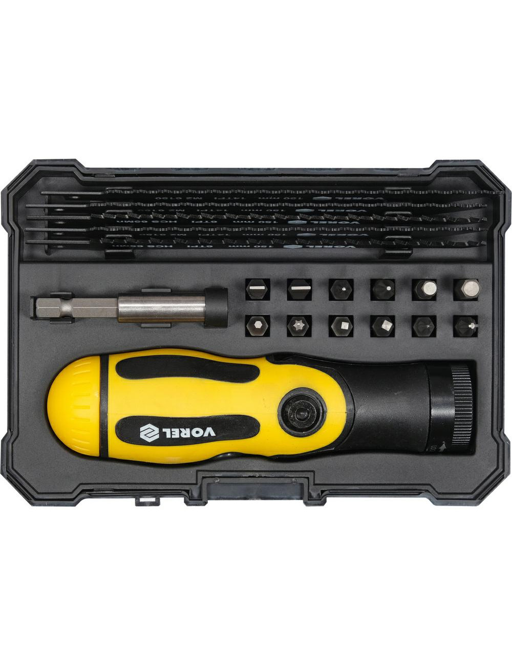 VOREL UCHWYT DO BRZESZCZOTÓW BAGNETOWYCH KOMPLET 18cz.