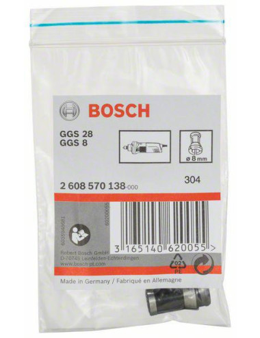 BOSCH TULEJA ZACISKOWA B NAKR 8mm DO GGS 28