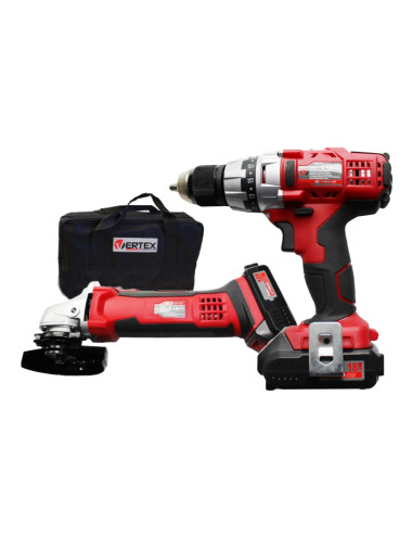 VERTEX WKRĘTARKA+SZLIFIERKA AKUMULATOROWA