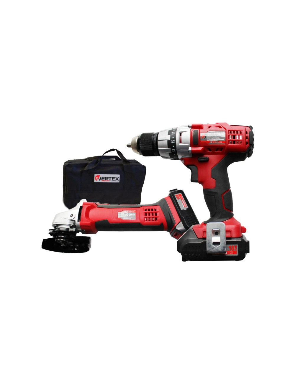 VERTEX WKRĘTARKA+SZLIFIERKA AKUMULATOROWA