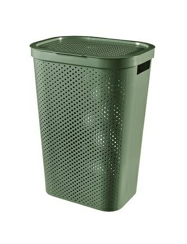 CURVER KOSZ NA BIELIZNĘ INFINITY RECYCLED 60L ZIELONY