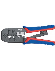 KNIPEX SZCZYPCE DO ZAGNIATANIA DŹWIGNIOWE DO WTYKÓW TELEFONICZNYCH TYPU RJ 11/12 / RJ 45