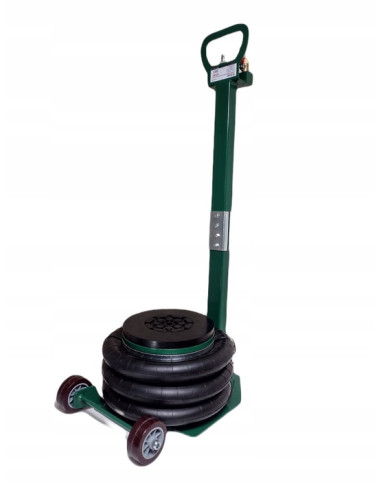 PODNOŚNIK PNEUMATYCZNY 3,5T SILVER 150-400mm SKŁADANA RĄCZKA