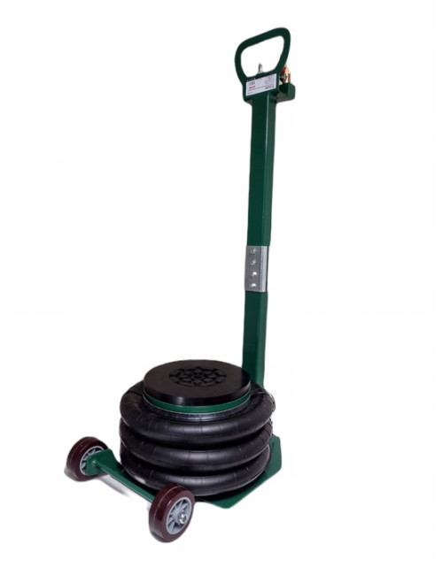 PODNOŚNIK PNEUMATYCZNY 3,5T SILVER 150-400mm SKŁADANA RĄCZKA