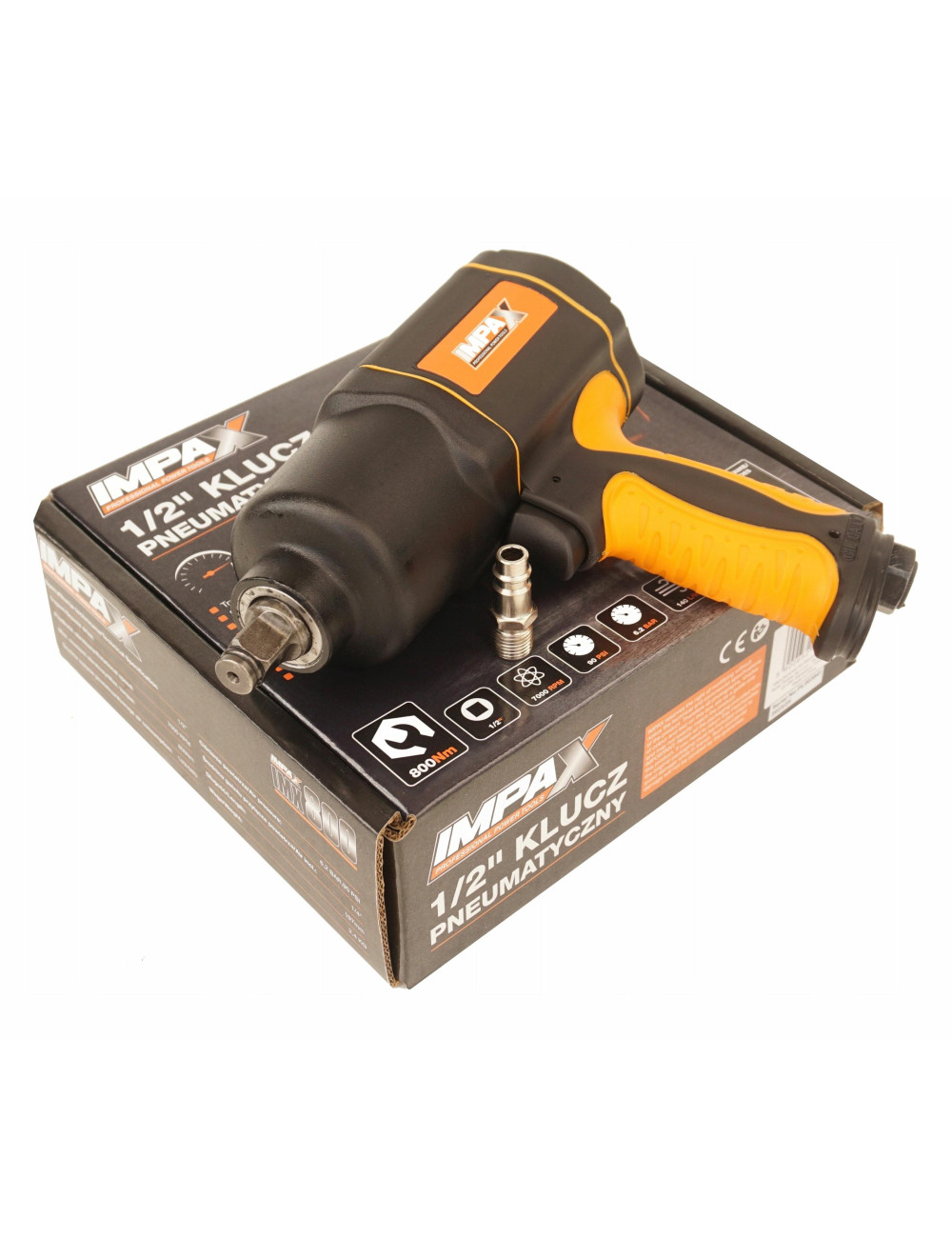 PNEUMATYCZNY KLUCZ UDAROWY 1/2"  800Nm IMPAX