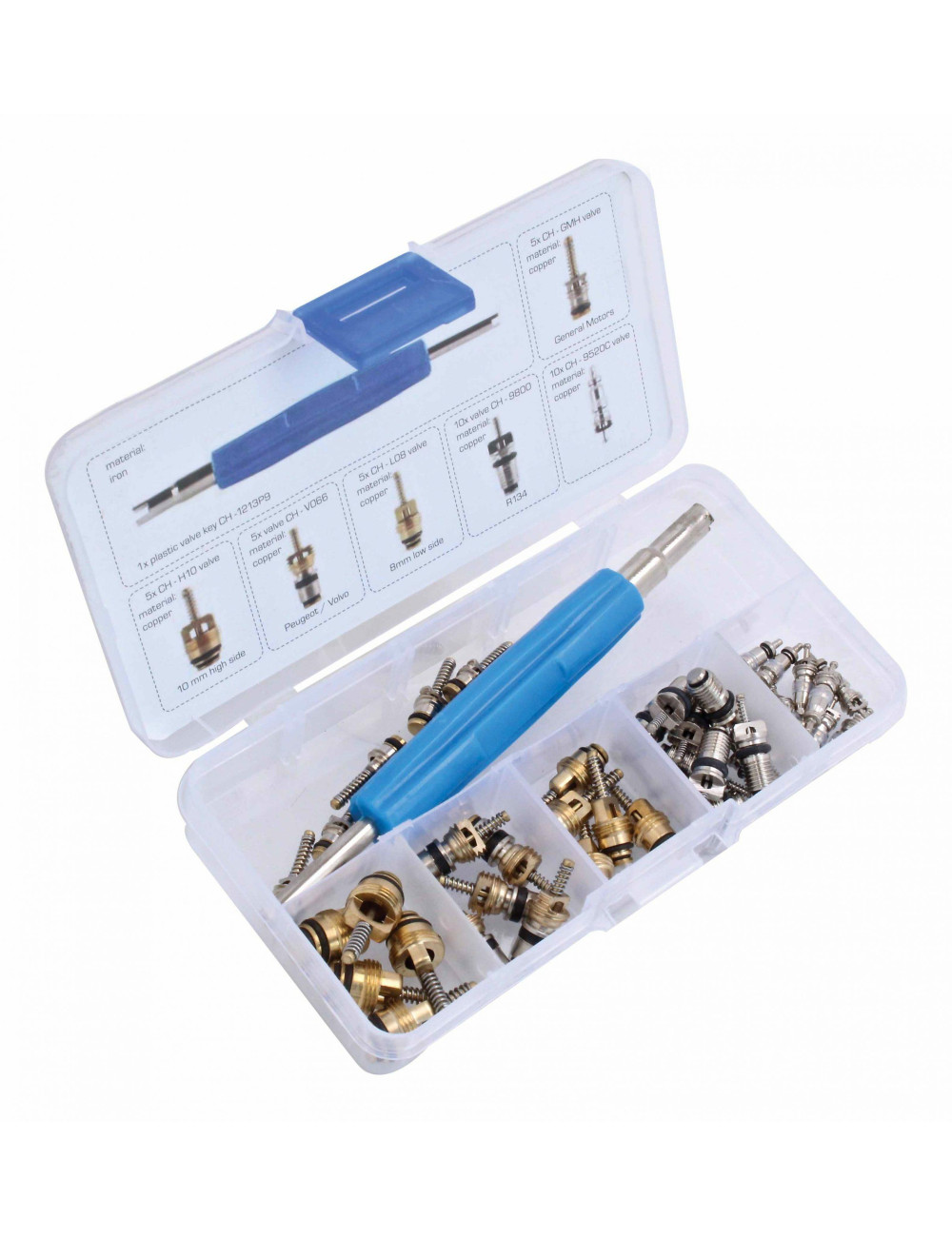 ASTA ZWORKI DO KLIMATYZACJI Z KLUCZEM 41el.