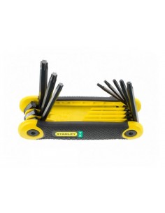 STANLEY KLUCZE TORX  8 elem.SKŁADANE T9-40
