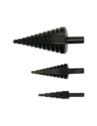 YATO ZESTAW WIERTEŁ STOPNIOWYCH 3SZT. YT-44732