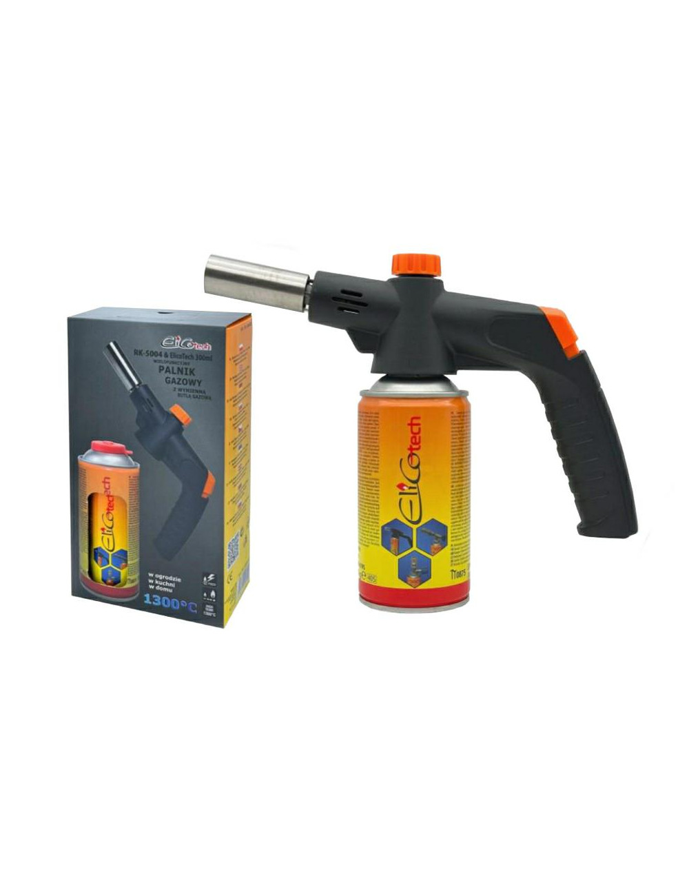 ELICO PALNIK GAZOWY RK-5004+GAZ 300ml