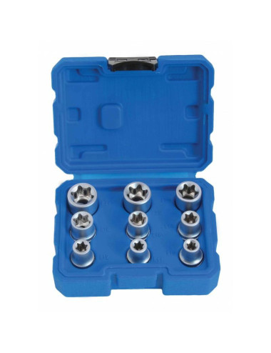 SATRA KLUCZE NASADOWE E-TORX 1/2" 9el.