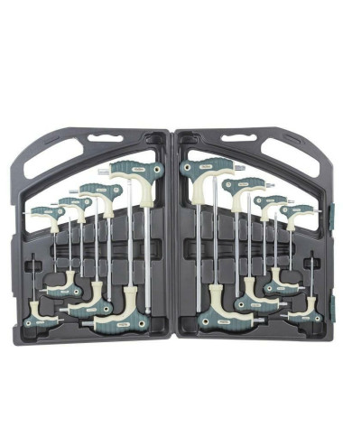 ROCKFORCE IMBUS KULA TORX Z RĘKOJEŚCIĄ KOMPLET 16el.