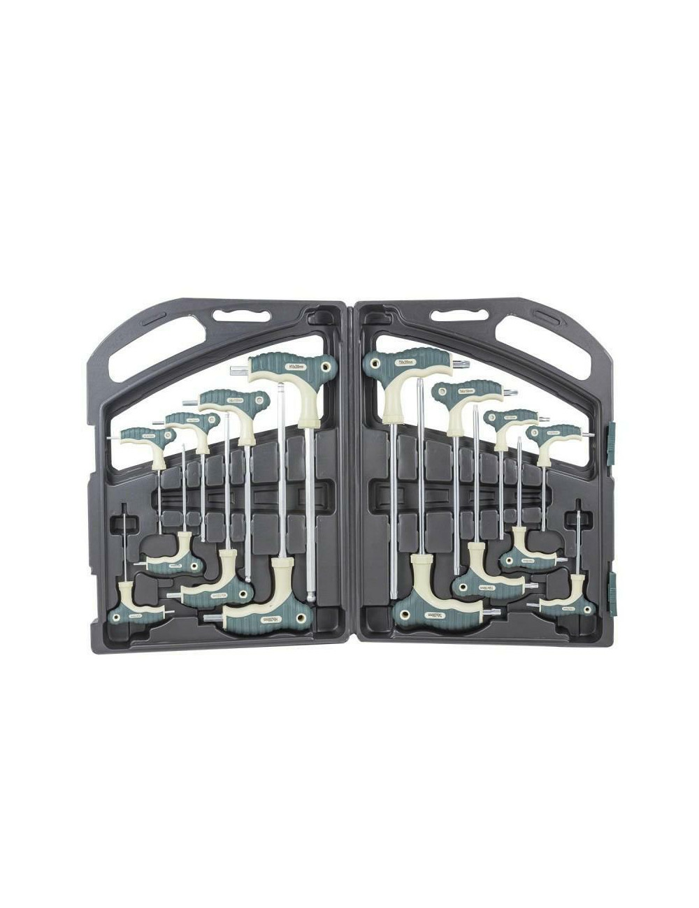 ROCKFORCE IMBUS KULA TORX Z RĘKOJEŚCIĄ KOMPLET 16el.