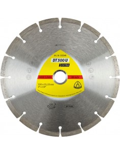KLINGSPOR TARCZA DIAMENTOWA SEGMENTOWA 125mm x 22,2mm DT300U, BETON