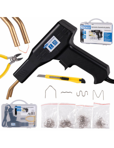 ZGRZEWARKA DO PLASTIKU 50W + ZSZYWKI GEKO