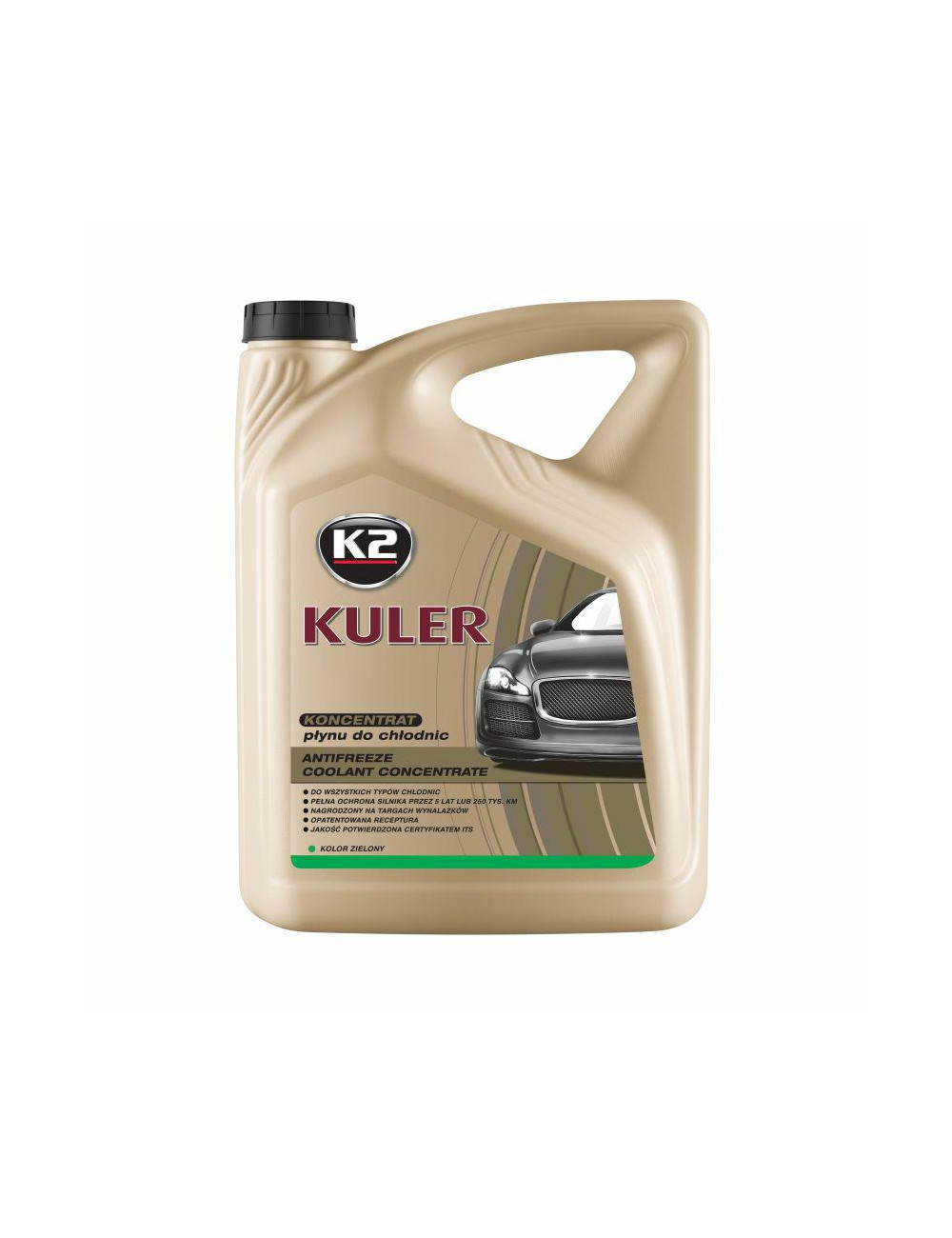 K2 PŁYN DO CHŁODNIC KULER KONC. 5L ZIELONY