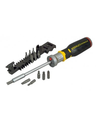 STANLEY WKRĘTAK Z DIODĄ LED +12 KOŃCÓWEK