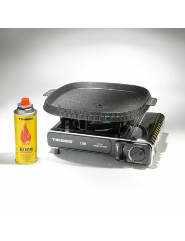 TIROSS PATELNIA GRILOWA DO KUCHENEK GAZOWEJ TURYSTYCZNYCH