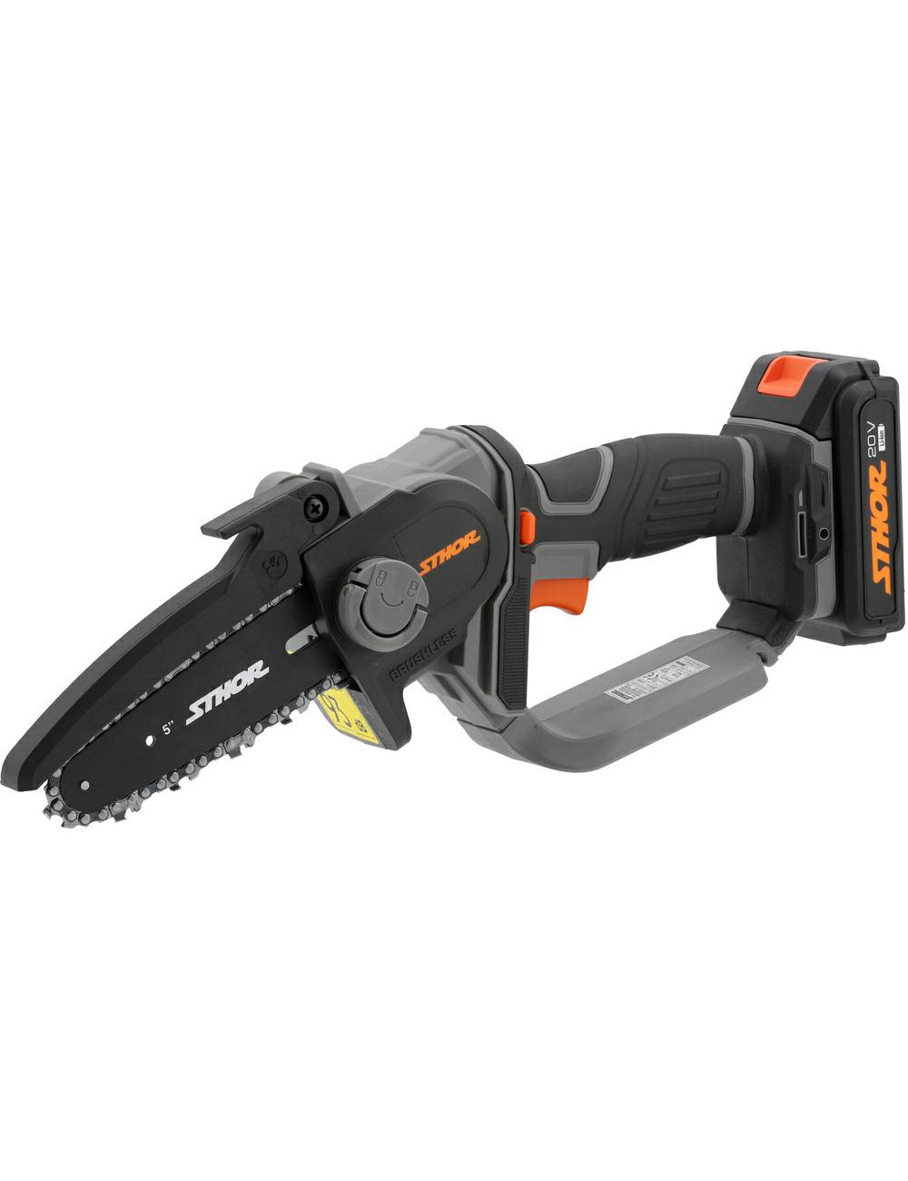 STHOR PILARKA MINI 20V 6"+ AKUMULATOR 2AH + ŁADOWARKA