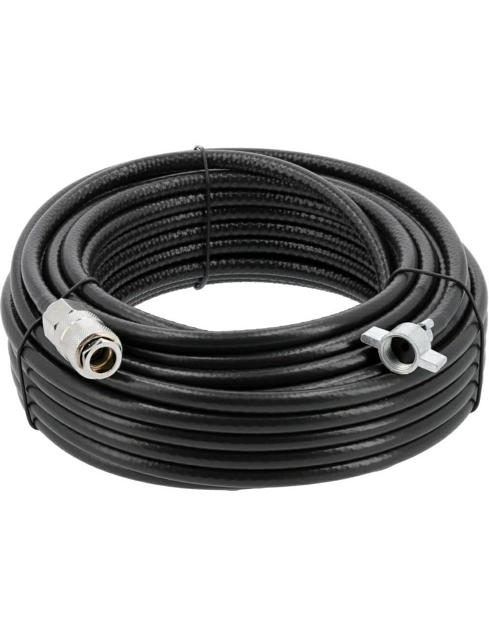 YATO WĄŻ Z SZYBKOZŁĄCZKĄ DO SAMOCHODÓW 18m YT-24272