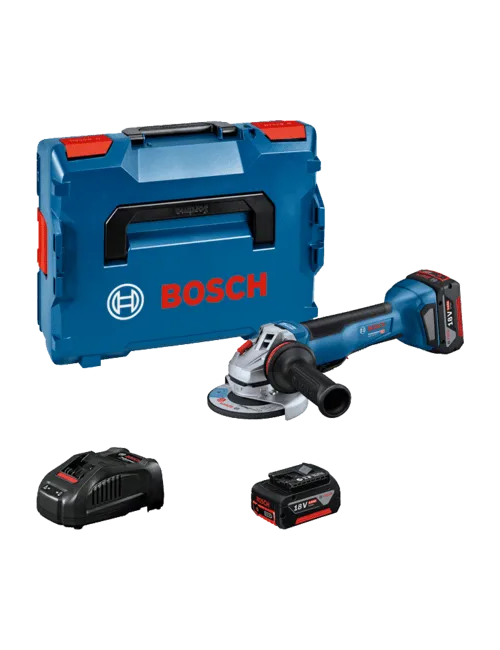 BOSCH SZLIFIERKA KĄTOWA GWS 18V-10 P 2x5,0Ah LB