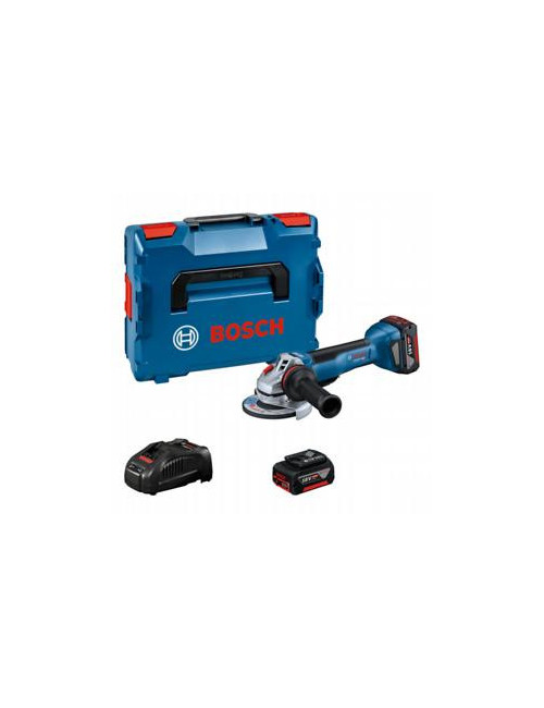 BOSCH SZLIFIERKA KĄTOWA GWS 18V-10 P 2x5,0Ah LB