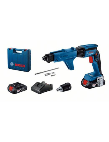 BOSCH WKRĘTARKA DO PŁYT G-K GTB 185-LI 2x2,0Ah +MA55