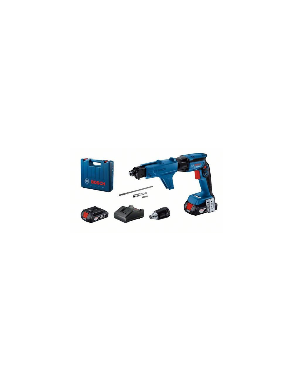 BOSCH WKRĘTARKA DO PŁYT G-K GTB 185-LI 2x2,0Ah +MA55