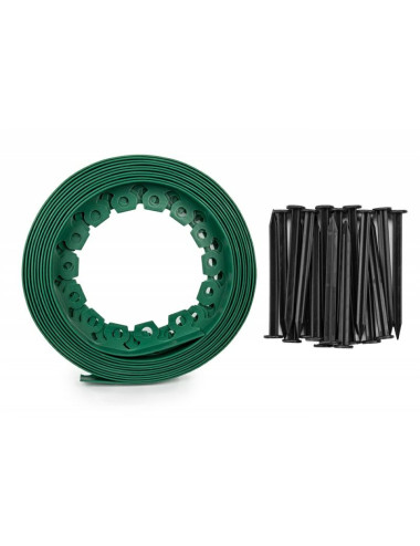 ZESTAW OBRZEŻY TRAWNIKOWYCH 40mm EASY BORDER ZIELONE BRADAS