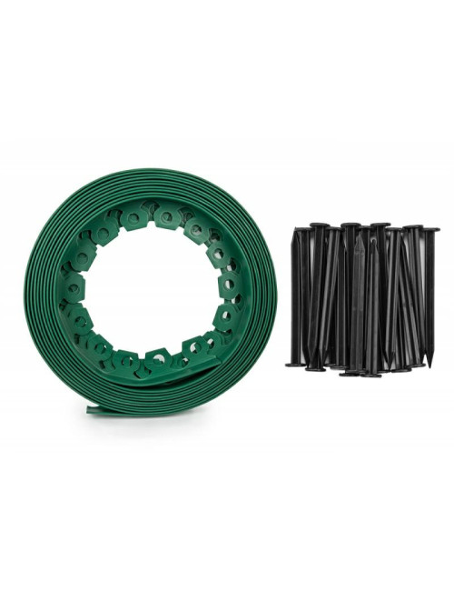 ZESTAW OBRZEŻY TRAWNIKOWYCH 40mm EASY BORDER ZIELONE BRADAS
