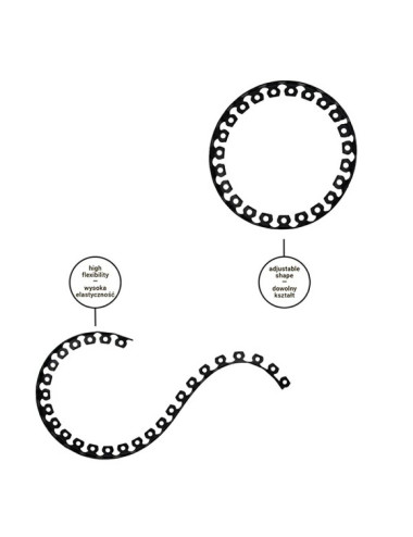 ZESTAW OBRZEŻY TRAWNIKOWYCH 40mm EASY BORDER GRAFITOWE