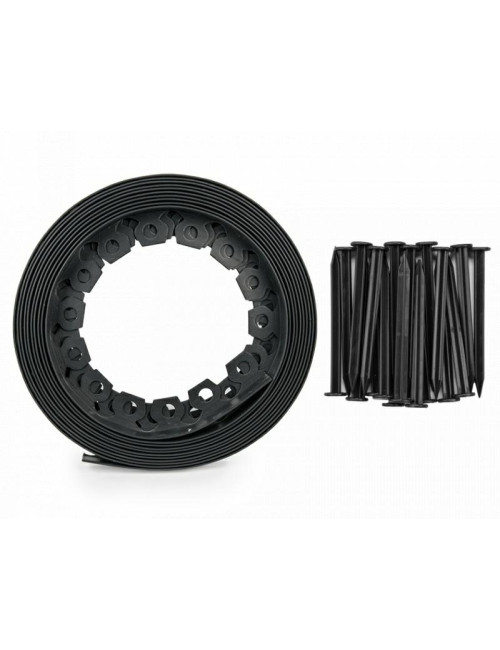 ZESTAW OBRZEŻY TRAWNIKOWYCH 40mm EASY BORDER CZARNE