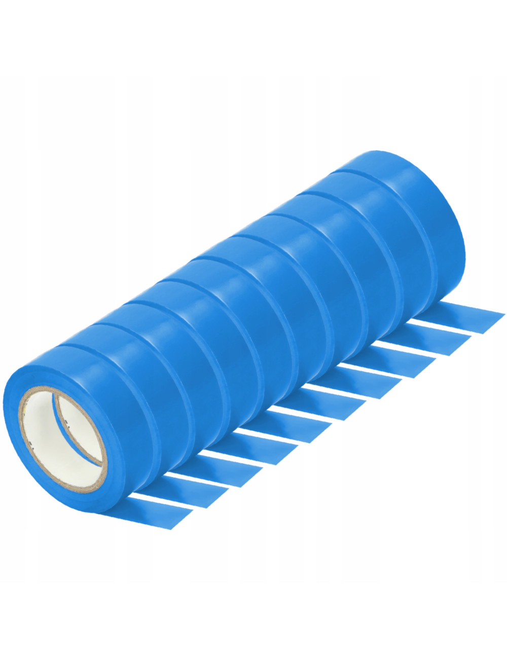 ORNO ZESTAW 10 TAŚM IZOLACYJNYCH 19MM, NIEBIESKA, UNIEP