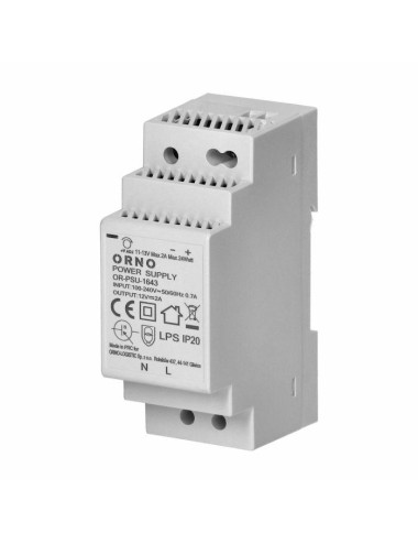 ORNO ZASILACZ NA SZYNE DIN 12VDC 2A 24W